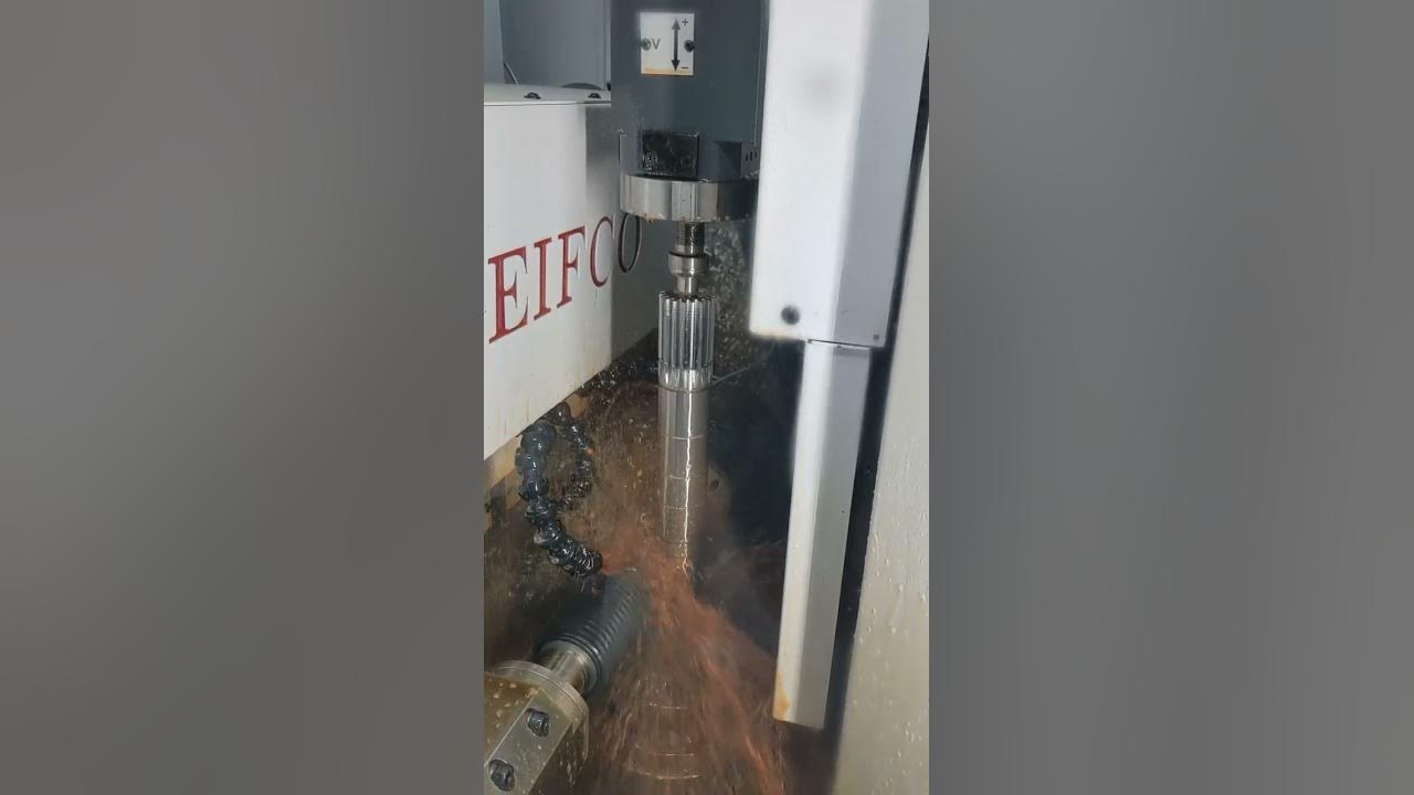 CNC Gear Hobbing Machine Cluster Cycle Hobber Series EIFCO YouTube