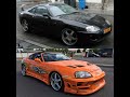 EVENTS LIMITED EDITION - TRANSFORMATION TOYOTA SUPRA FAST AND FURIOUS - RIP PAUL WALKER