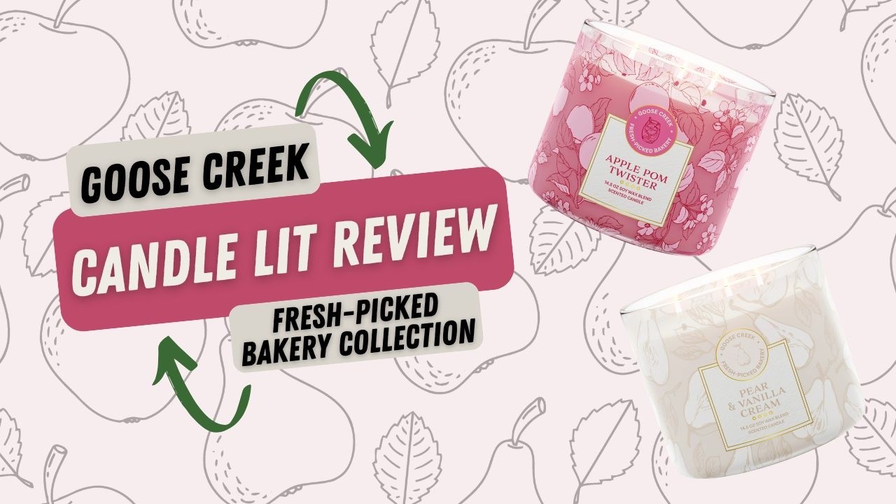 🔥📦 Обзор и распаковка свечей | Обзор свечей Apple Pom Twister и Pear & Vanilla Cream от Goose Creek