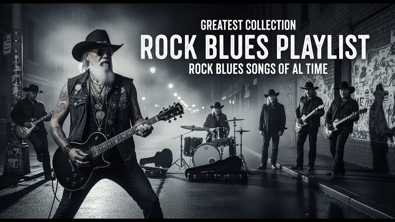 Stevie Ray Vaughan, Muddy Waters, Jimi Hendrix | Canyon Echo Soul Blues Rock Horizon