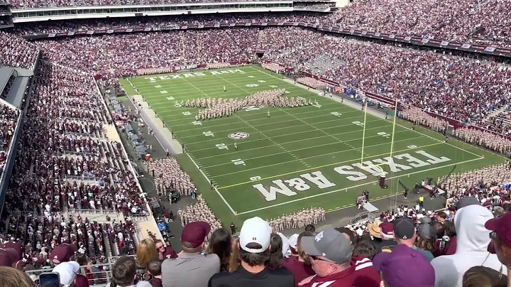 Fightin’ Texas Aggie Band and Corps Block T - Florida game-11/5/2022