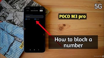 How To Call Block/Unblock In poco m3 pro Incoming Call Block Kaise Kare Blacklist Se Number Nikale