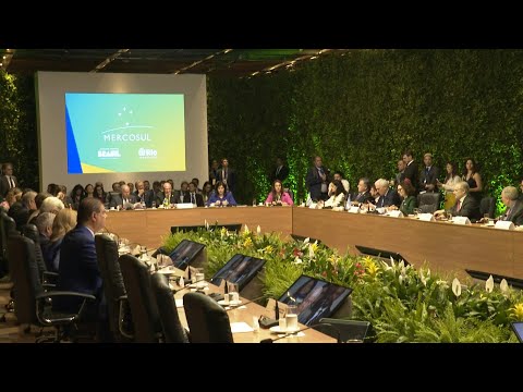 Ministros del Mercosur se reúnen en la antesala de cumbre presidencial | AFP