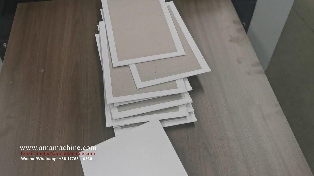 AM-550A Rigid Box Wrapping Machine
