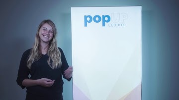 Pop-up LEDbox - Lightbox to go