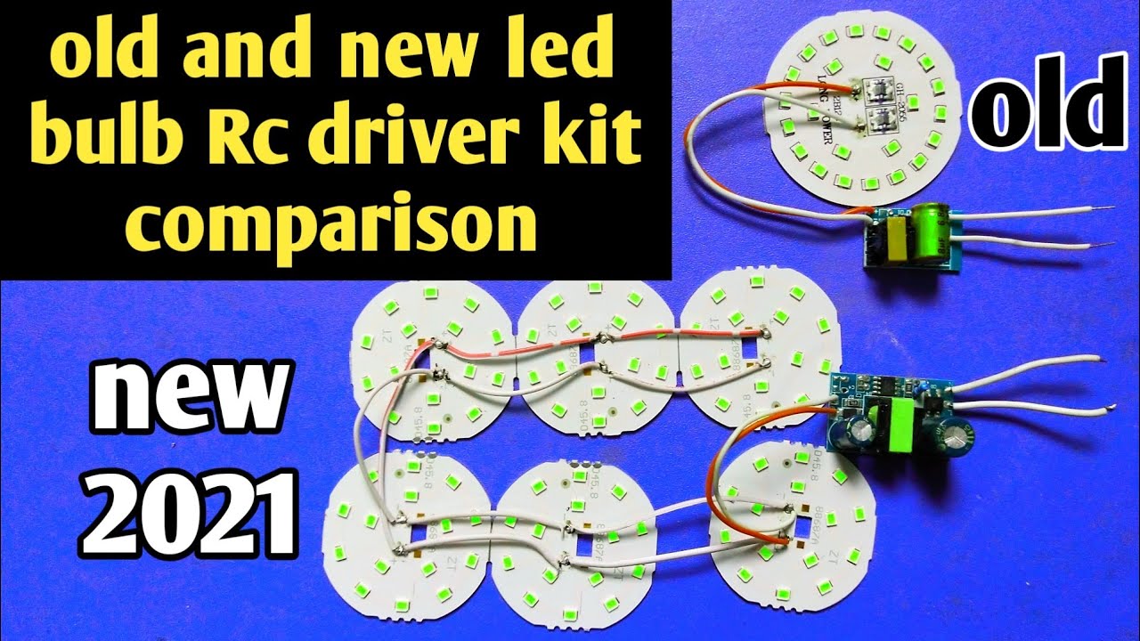 latest led bulb driver 2021 universal led bulb driver led light bulb Rc driver circuit YouTube