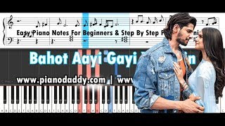 ... tum hi aana (marjaavaan) easy piano notes :
https://www.pianomint.com/hindi-songs/tum-hi-aana-marj...