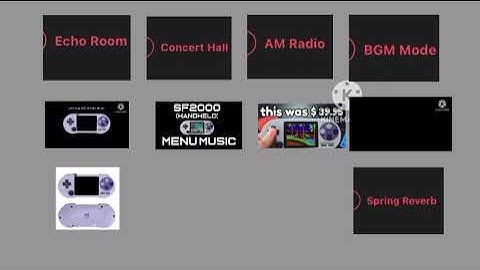 Data frog SF2000 menu music 12 version mashup