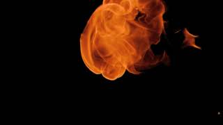 Fire in slow motion video footage 火熖慢鏡影片素材