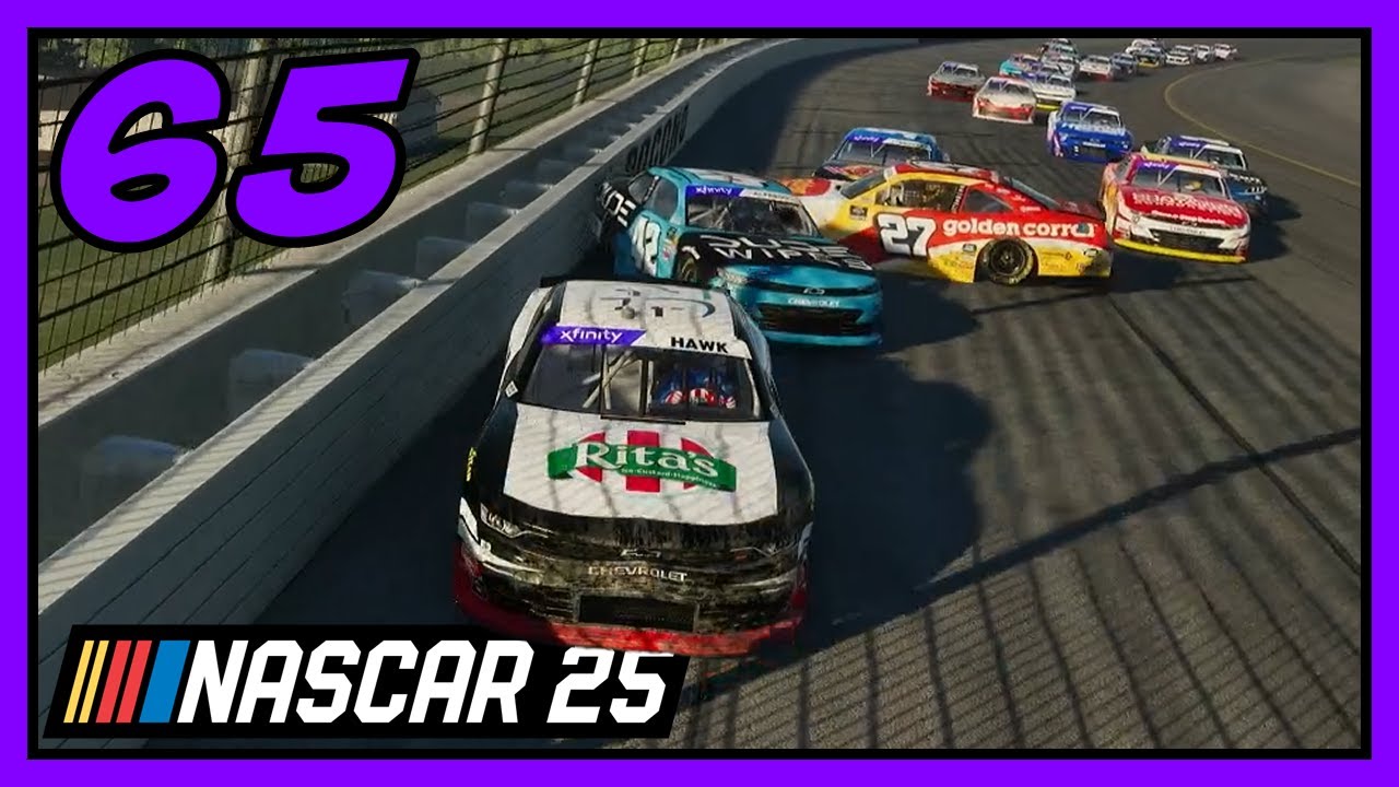 Коварный треугольник приведет к двойному безумию? | Режим карьеры в NASCAR 25, эпизод 65