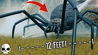 Making A Giant Spider! 🕷 Diy Halloween Props