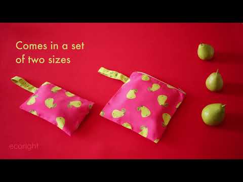 EcoRight Sandwich and Snack Bags made from Recycled PET Bottles - video from EcoRight