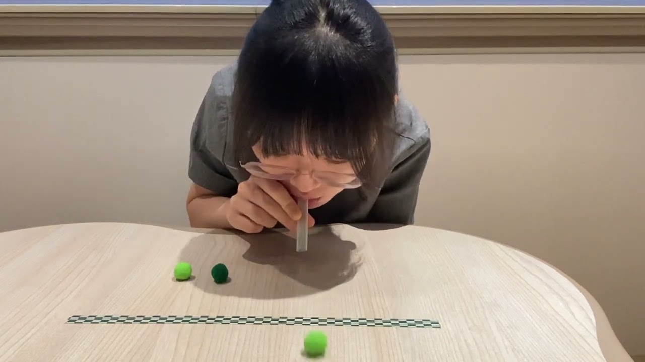 口腔動作功能訓練｜吹氣賽跑關卡一 縮圖