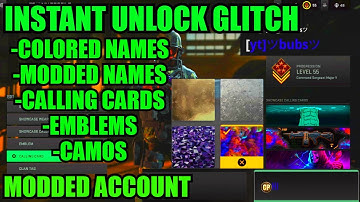 *NEW* INSTANT UNLOCK GLITCH/MODDED ACCOUNT MW2 GLITCH! COLOR NAME MW2/CAMO GLITCH MW2! MW2 GLITCHES!