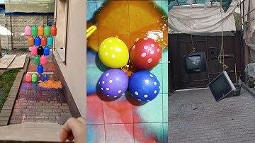 Try Not To Say WOW Challenge! Bottle Breaking ASMR | Satisfying Video #asmr #satisfying