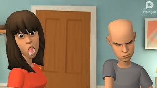 Classic Caillou Slaps His Mom/Grounded! | 🎥 PLOTAGON VIDEO 🎬 screenshot 4