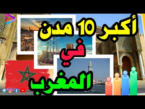 ترتيب المدن المغربية حسب عدد السكان
