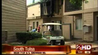 South Tulsa Apartment Fire