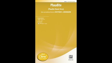 Plaudite (2-Part), by Victor C. Johnson – Score & Sound