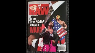 WWF Raw Magazine November/December 1997 Bret Hart The Patriot