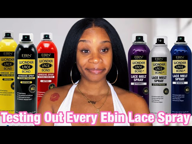 Ebin Lace Spray Melt Review  Are they the same product?🕵🏾‍♀️ 