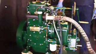 Kelvin P2R marine diesel engine first test run