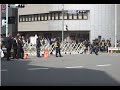右翼団体の街宣車VS警察官 @渋谷区恵比寿西 2010/04/29