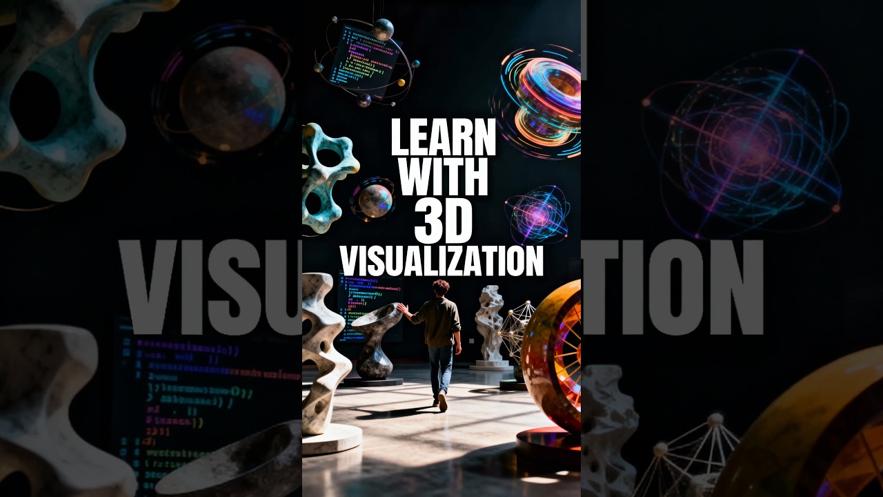 Learn Anything with 3D Visualization 🤯 