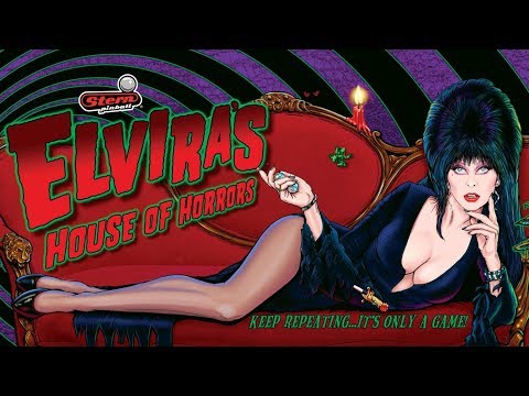 Stern Pinball - Elvira's House of Horrors Pinball Game Features!