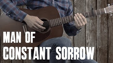 Man of Constant Sorrow | Guitar Lesson Tutorial