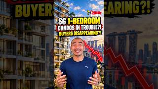 SG 1-BEDROOM CONDOS IN TROUBLE?!😱 BUYERS DISAPPEARING?!  #singaporerealestate #sgproperty
