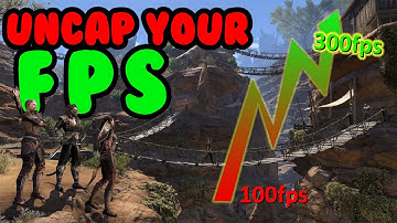 How to Uncap your FPS in ESO (Elder Scrolls Online PC Guide)