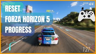 [QUICK TIP] How To Reset Forza Horizon 5 Progress To Go Back To The Very Beginning (Xbox Series X|S) screenshot 3