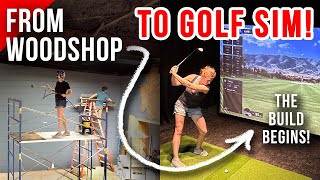 Golf Simulator Build | My New Business Launch!
