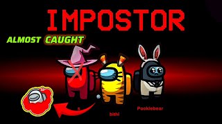 Among Us Phantom Impostor Win Almost Caught By Engineer