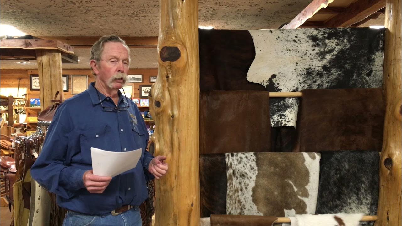 TACK TIP CARING FOR A COWHIDE RUG YouTube