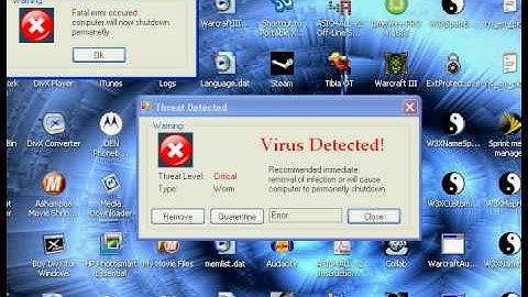 Fake Computer Virus! Prank
