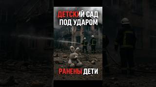 Россия разбомбила детский сад в Харькове — ранены дети