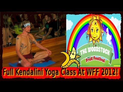 Full Kendalini Yoga Class, The Woodstock Fruit Festival 2012!