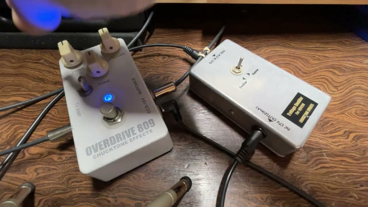 ChuckTone Overdrive 809 (9v // TS STYLE) - YouTube
