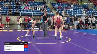 2018 USMC-USAW Cadet & Junior FS Nationals/Cadet 100 Consi Of 32 #2 - Peyton Fenton (OH) Vs. Teaga