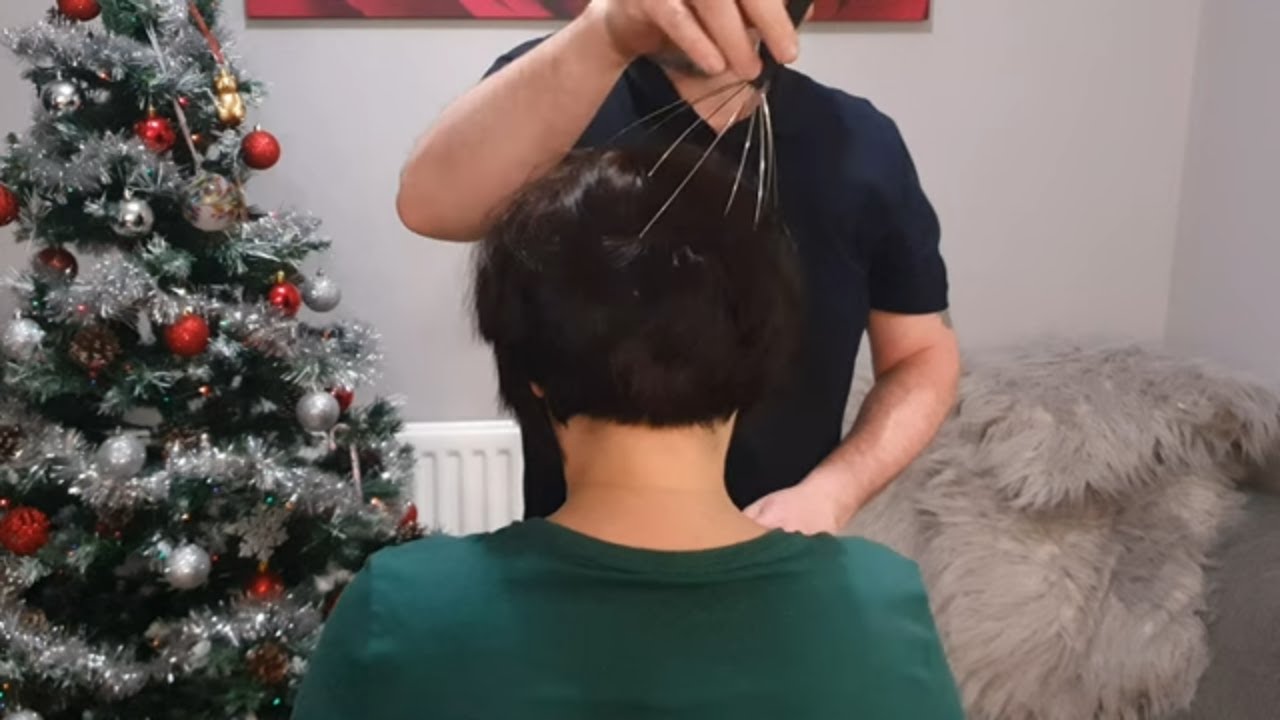ASMR Stress Relief - ASMR RELAXING HEAD AND SCALP MASSAGE #asmr #hair ...