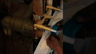 We replaced our Moen 3 Handle Shower Valve #diy #plumbing #bathroom #bathtub