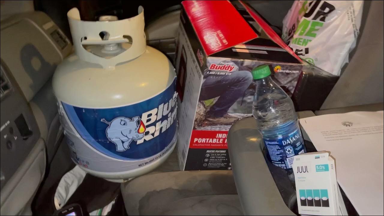 Trip to menards to buy propane heater YouTube