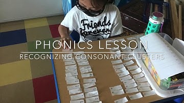 “Recognizing Consonant Clusters,” a 3rd Grade Phonics Lesson from Fountas & Pinnell LSR01 & LSR02