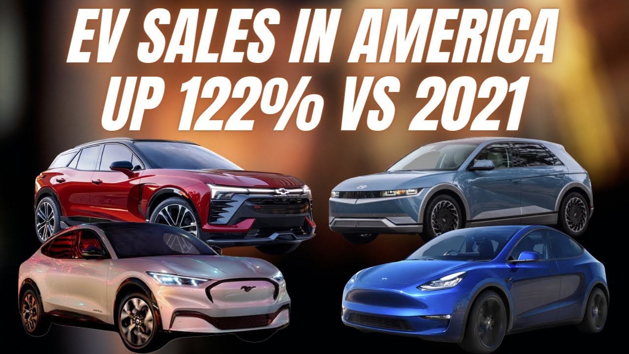 US electric car sales grow 122% vs 2022 - Tesla continues domination ...