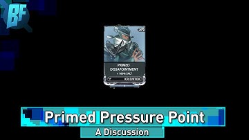 Primed Pressure Point: A Discussion