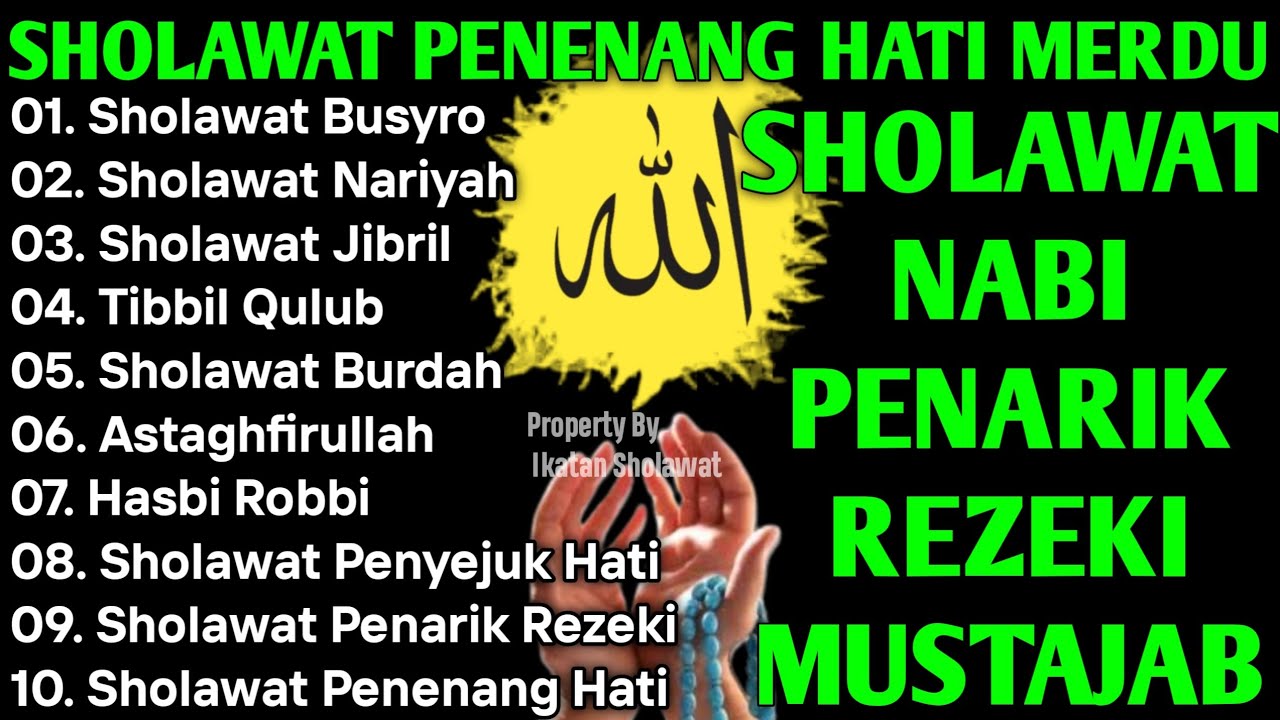 SHOLAWAT JIBRIL PEMBUKA PINTU REZEKI Astaghfirullah SHOLAWAT NABI MERDU TERBARU 2026