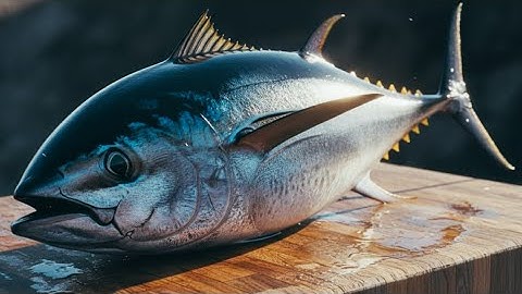 Tuna Cutting Show – Skill & Precision in Real Time