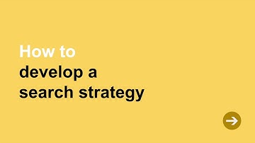 Develop a PubMed Search Strategy for a Systematic Review